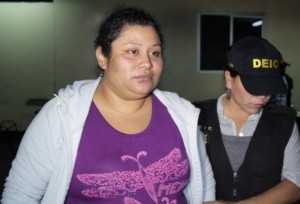 Kenia del Socorro Sánchez Ruiz, presunta jefa de un cártel narco en Guatemala.