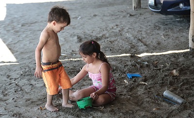 Pochomil es uno de los centros turísticos beneficiados con la entrada gratuita. (Foto: Enrique Oporta).