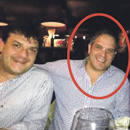 En el círculo José Daniel Gil Trejos, el mexicano esposo de una ex viceministra de Laura Chinchilla.