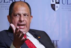 Luis Guillermo Solís, presidente de Costa Rica.