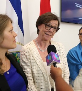 Annika Söder, vicecanciller de Suecia.